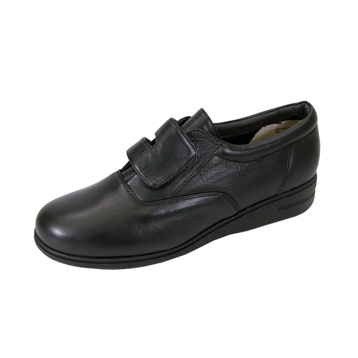 24 HOUR COMFORT Rhoda Women's Wide Width Leather Slip-On Shoes