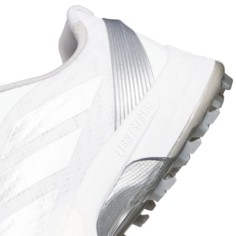 adidas Adizero ZG Spikeless Waterproof Shoes - White/Grey Three/Silver Metallic