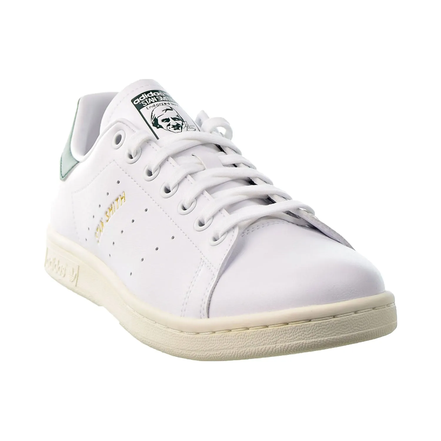 Adidas Stan Smith Men's Shoes Cloud White-Collegiate Green-Off White