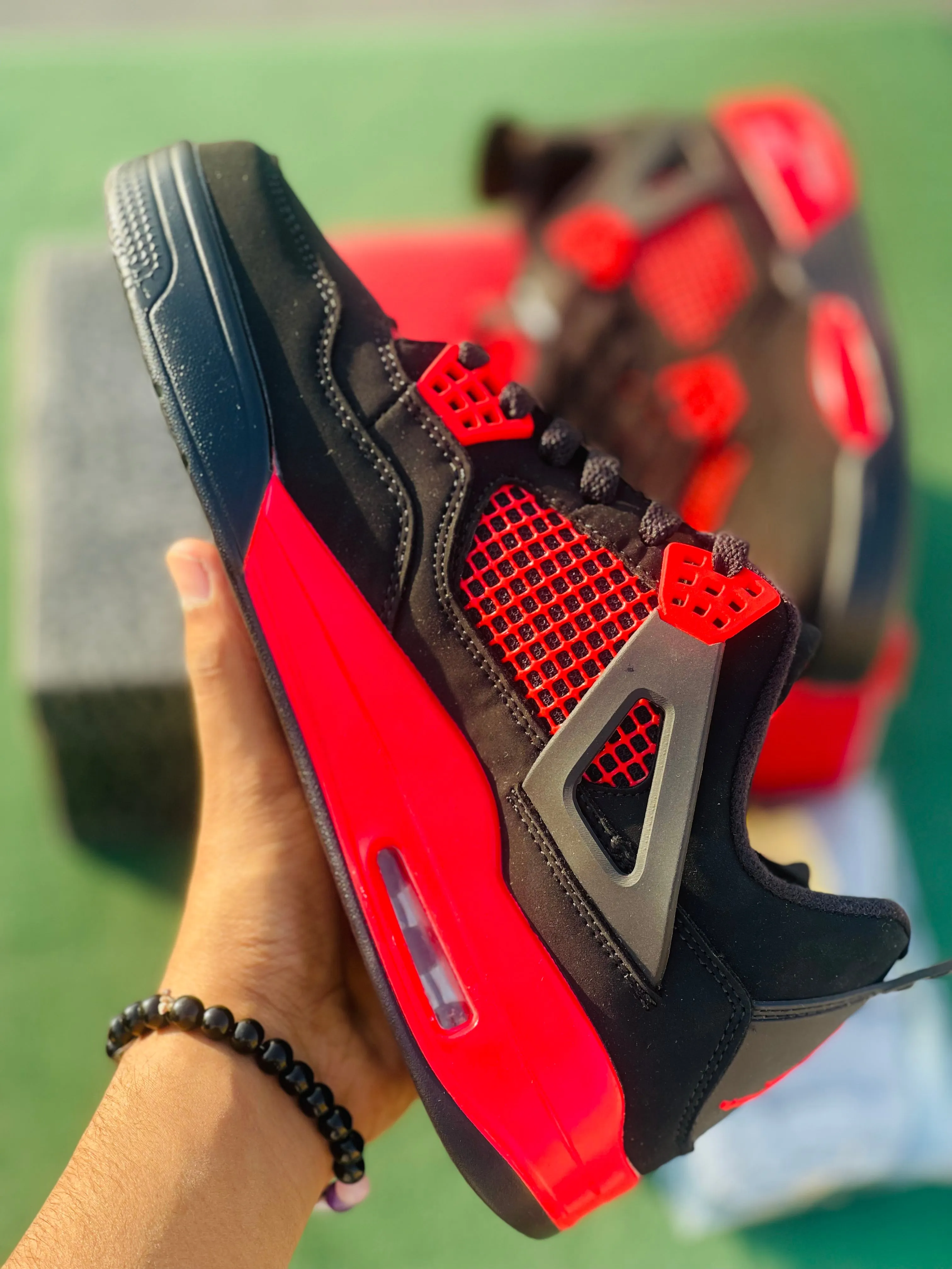 AIR JORDAN RETRO 4-F Black