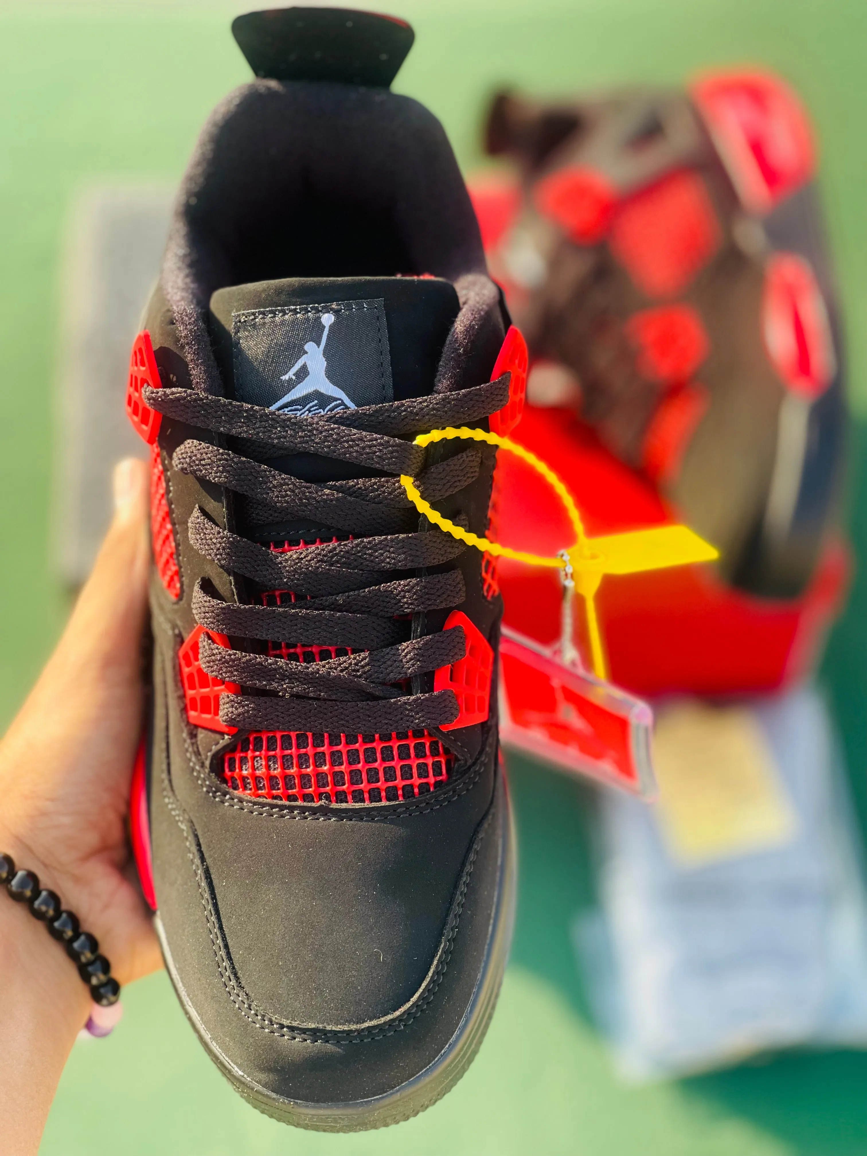 AIR JORDAN RETRO 4-F Black
