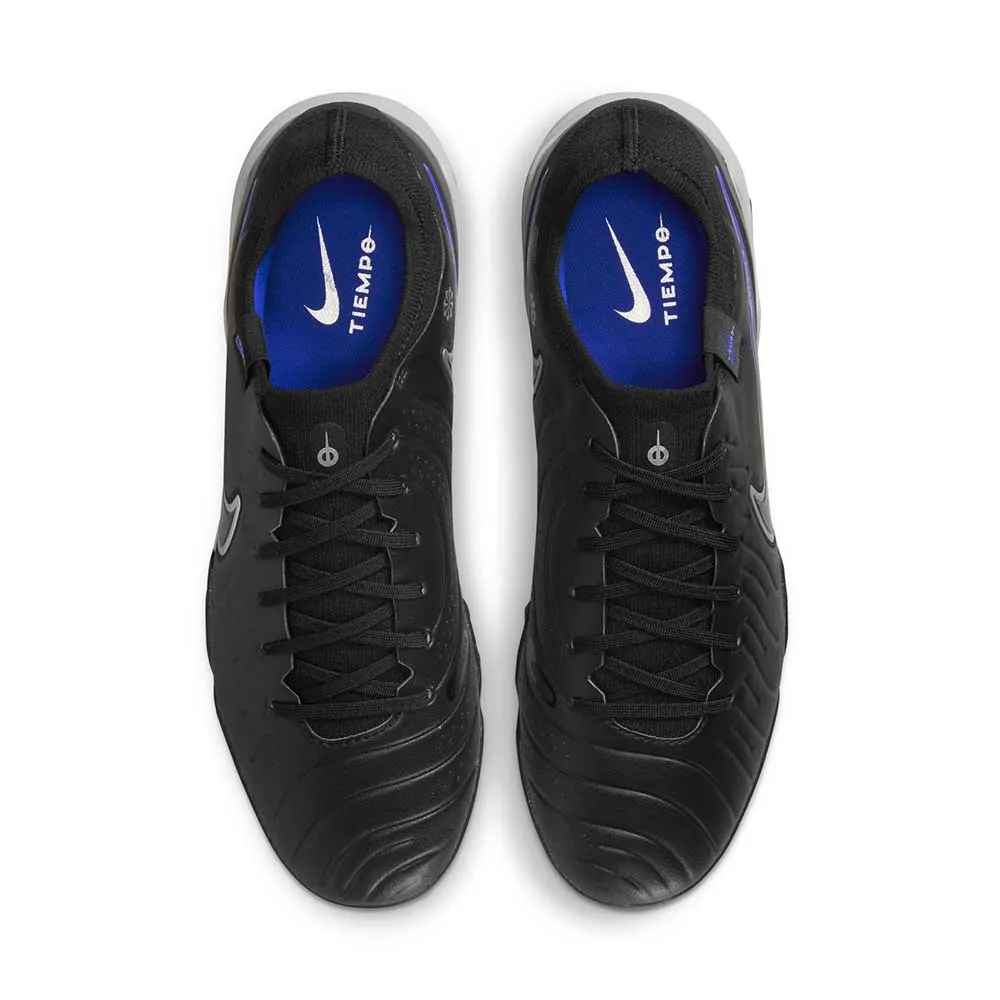 All Gender Nike Tiempo Legend 10 Pro - Black/Chrome/Hyper Royal - Regular (D)