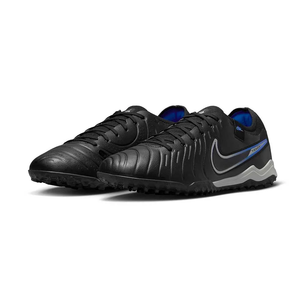 All Gender Nike Tiempo Legend 10 Pro - Black/Chrome/Hyper Royal - Regular (D)