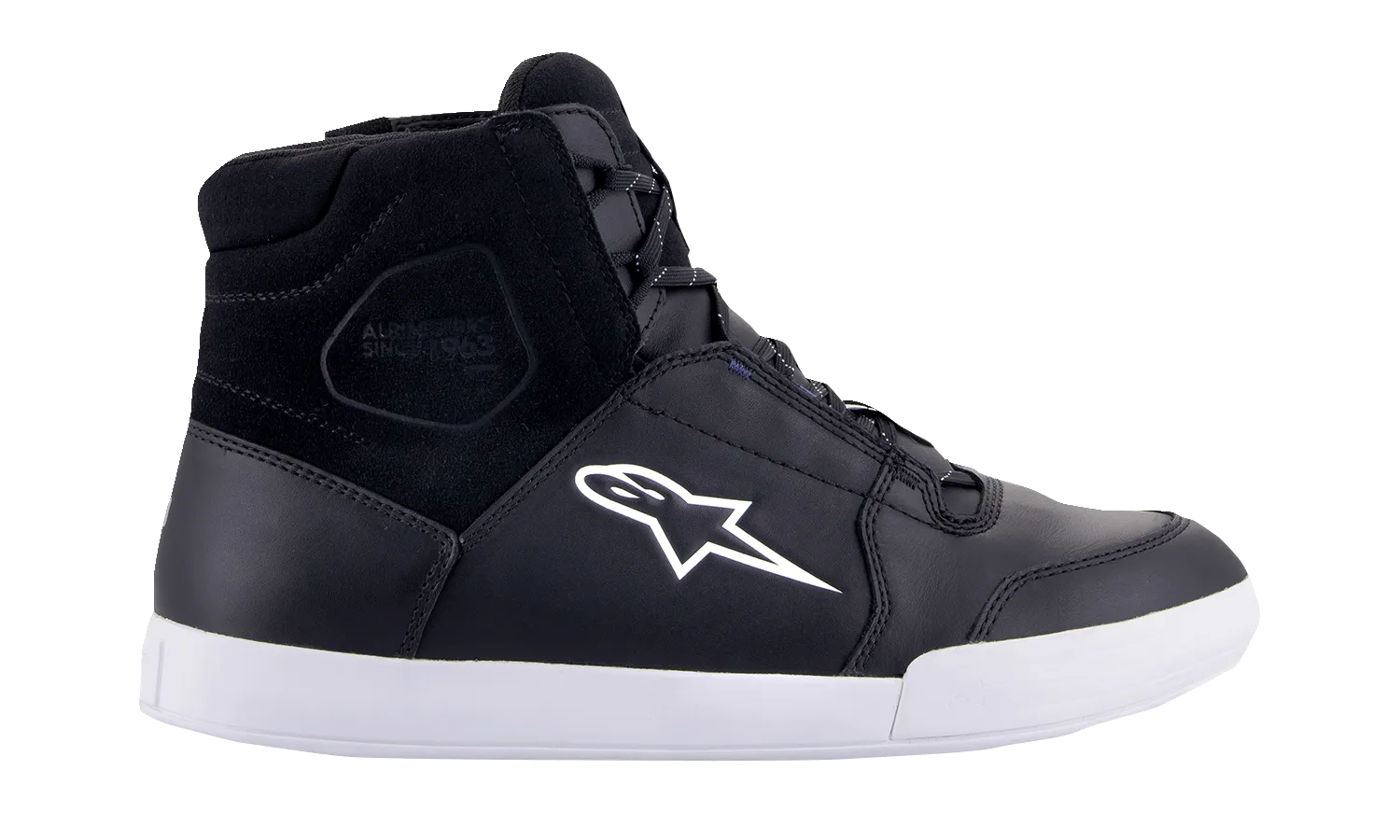 ALPINESTARS Chrome Shoes - Waterproof - Black/White - US 7 2543123-157-7