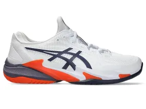 Asics Men's COURT FF 3 Tennis Shoes in White/Greyish Purple