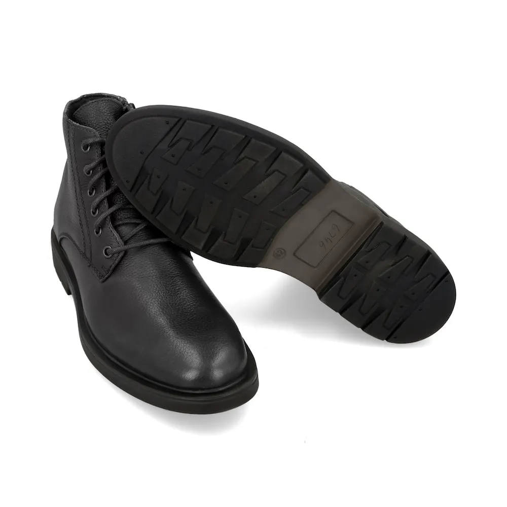 Black Ankle High Field Boots
