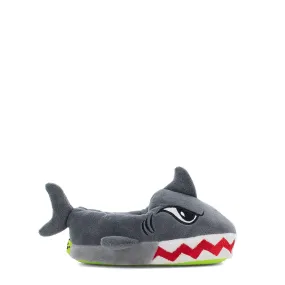 Boys' Shark Slipper- Gray 24378676