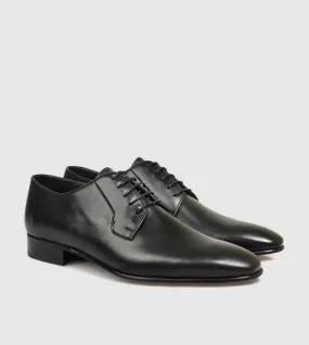 Brando Ellis Mens Leather Shoe in Black