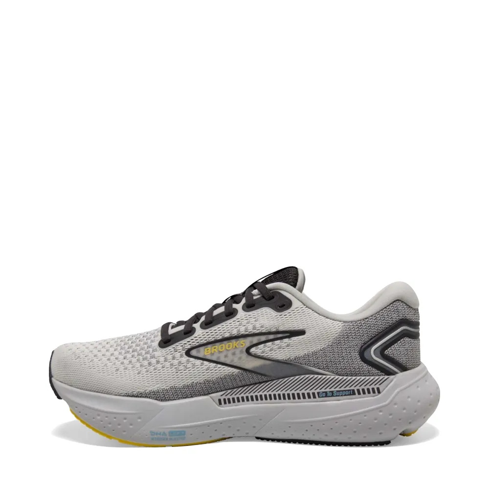 Brooks Women's Glycerin 21 Sneaker in Coconut/Aqua/Autumn Sunset