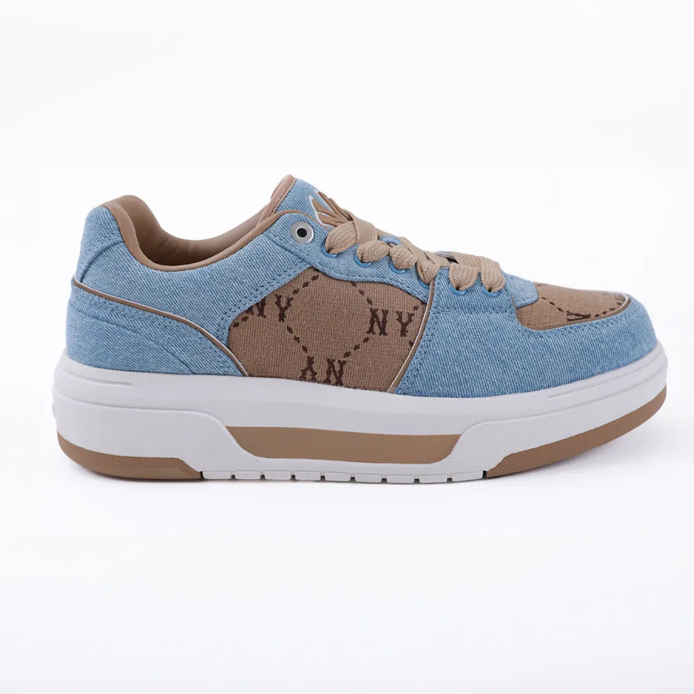 Chunky Liner Denim Jacquard Dia Monogram New York Yankees Sneakers
