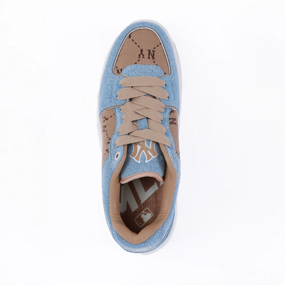Chunky Liner Denim Jacquard Dia Monogram New York Yankees Sneakers
