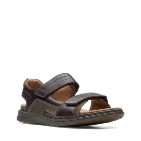 Clarks Men's Nature Trek Sandal - Mahogany