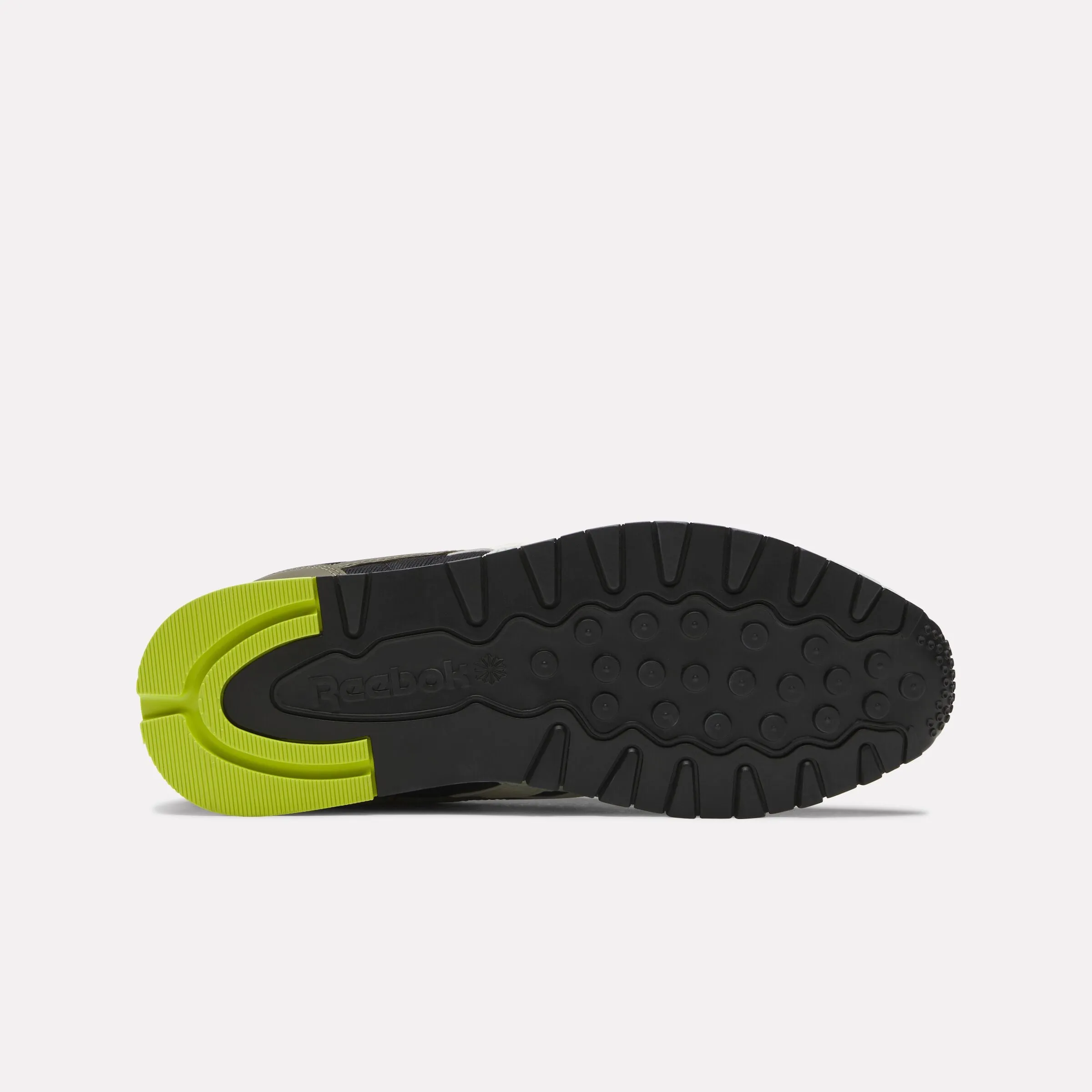 Classic Leather Black/Chalk/Army Green