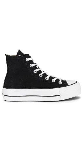 Converse Chuck Taylor All Star Lift Hi Sneaker in Black