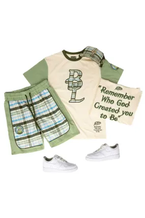 Created You To Be Shirt, and Shorts Combo (Hat and Shoe Not Included)