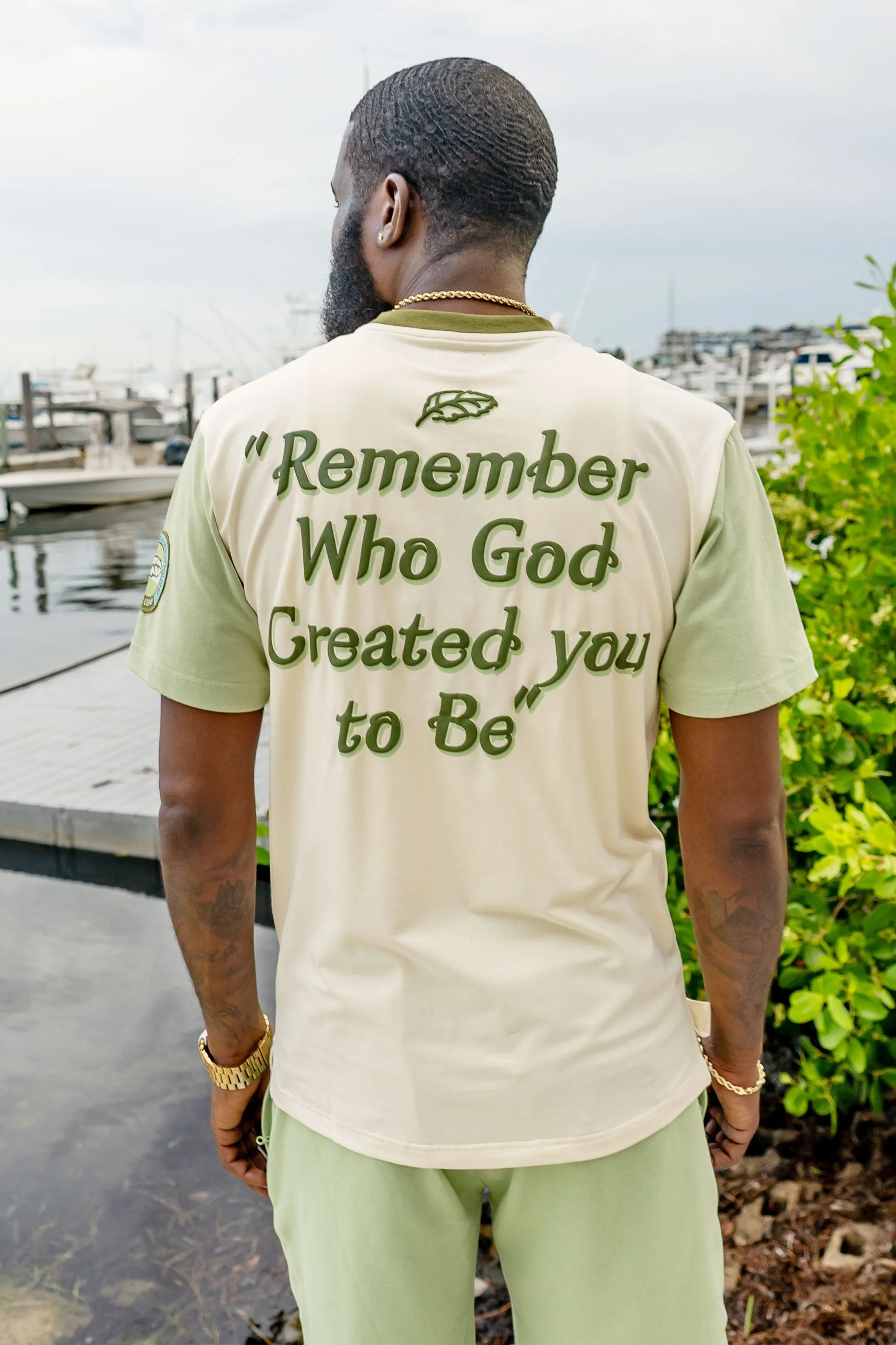 Created You To Be Shirt, and Shorts Combo (Hat and Shoe Not Included)