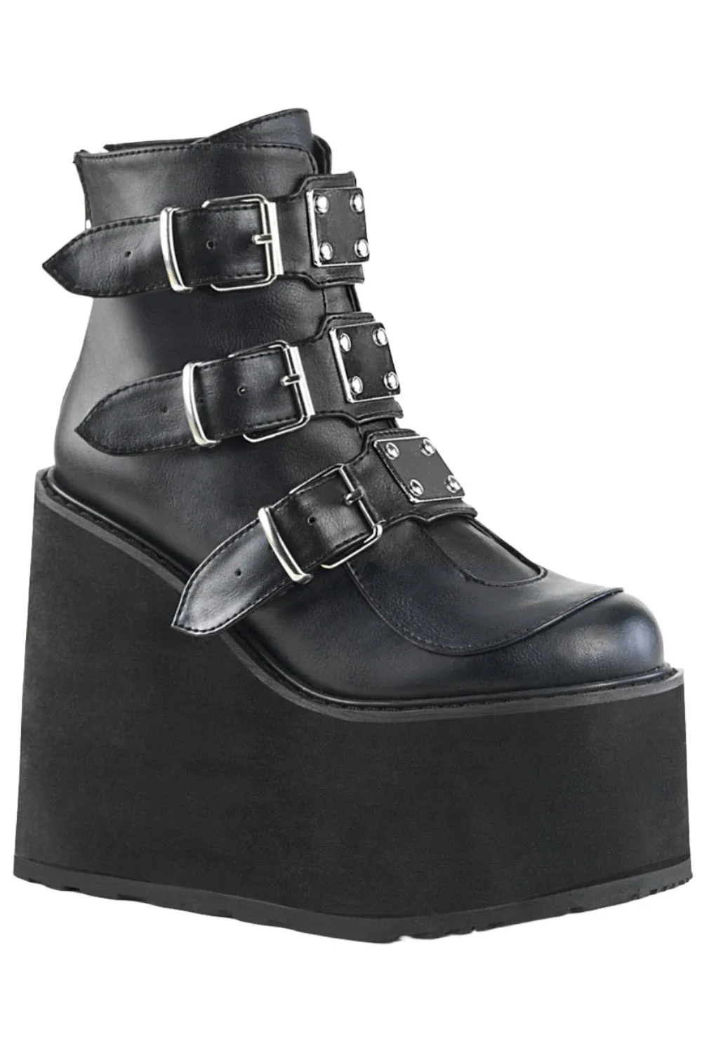 DemoniaCult SWING-105 Boots Black