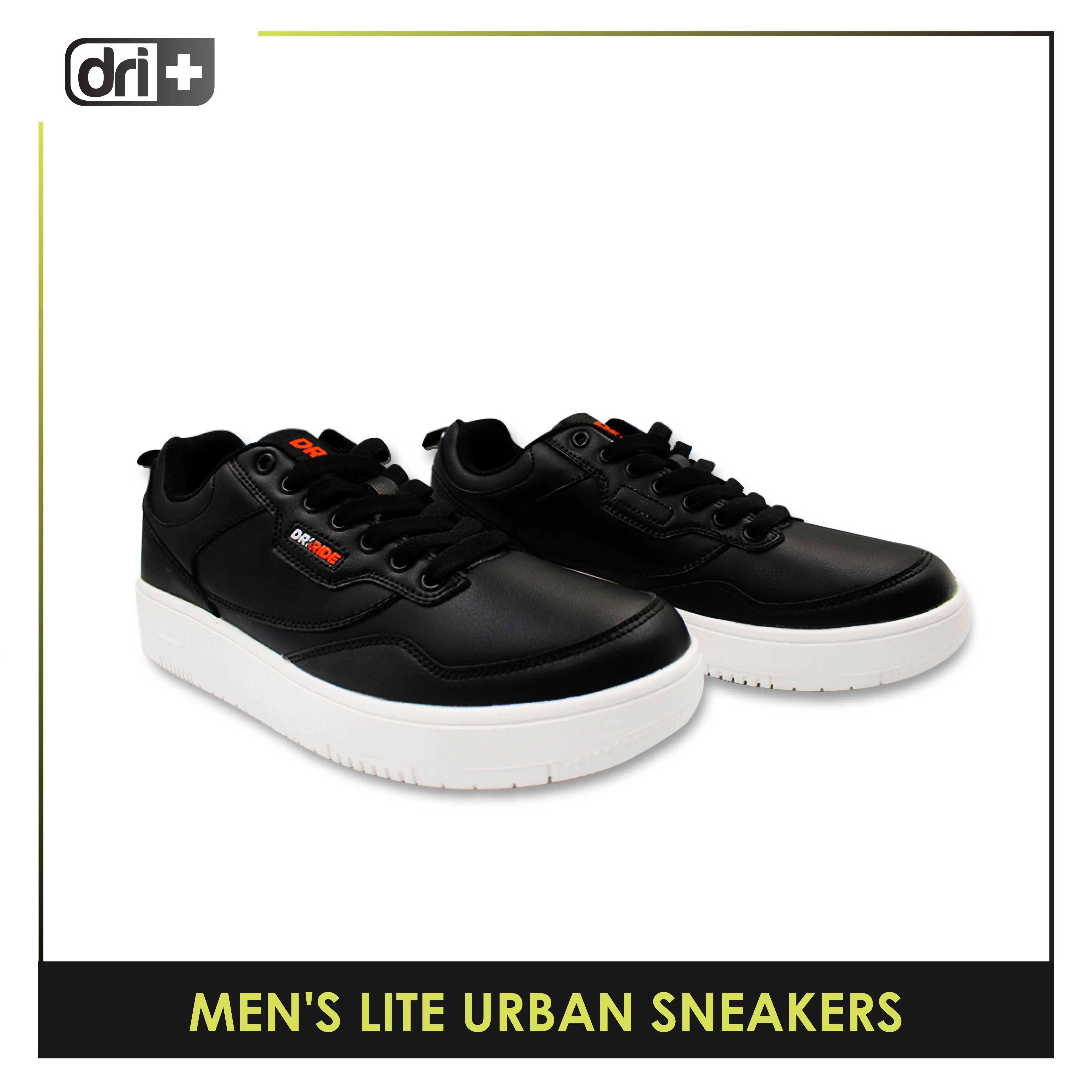 Dri Plus Men's DRI RIDE Lite Urban Suede Leather Low Cut Sneaker Shoes HDMH2402