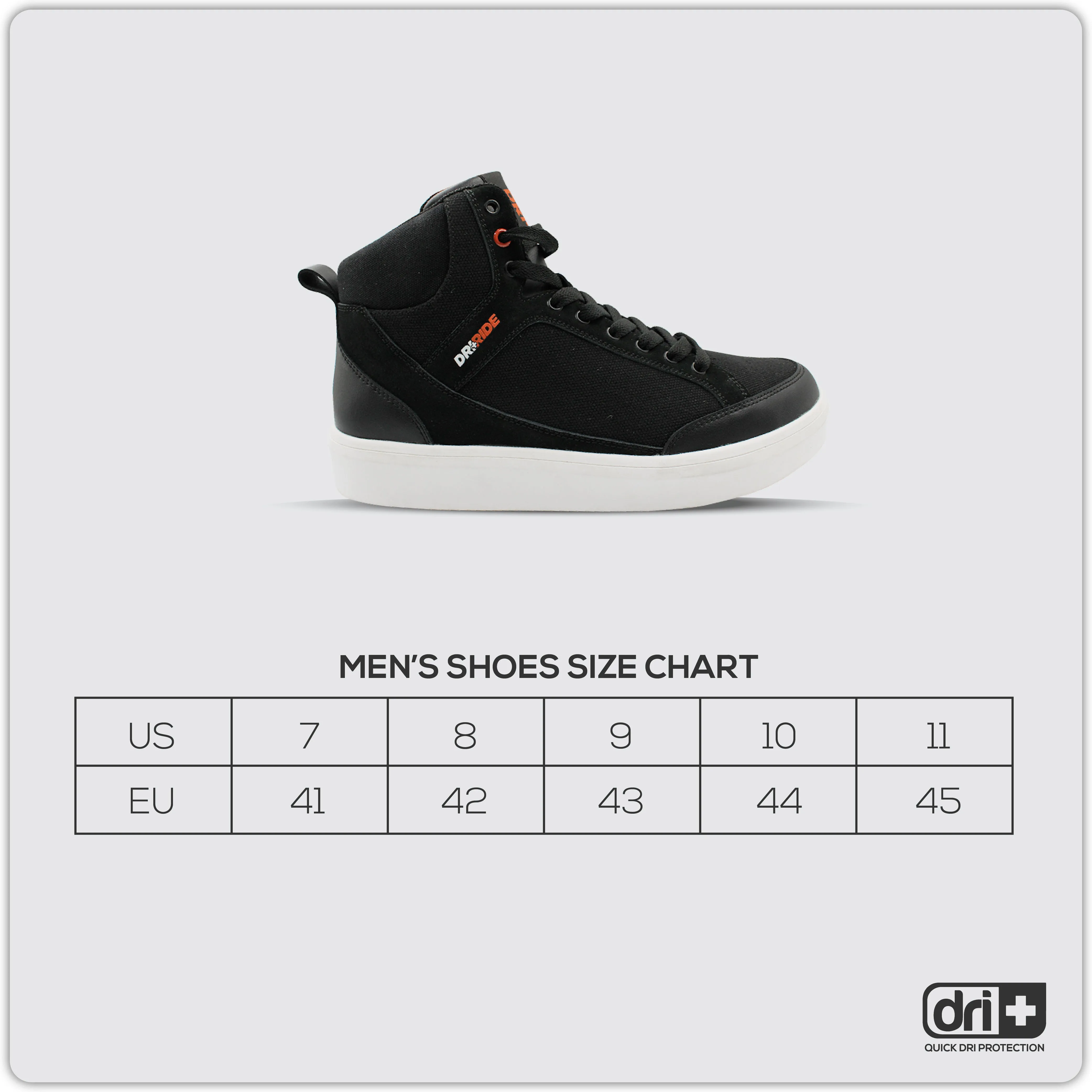Dri Plus Men's DRI RIDE Lite Urban Suede Leather Low Cut Sneaker Shoes HDMH2402