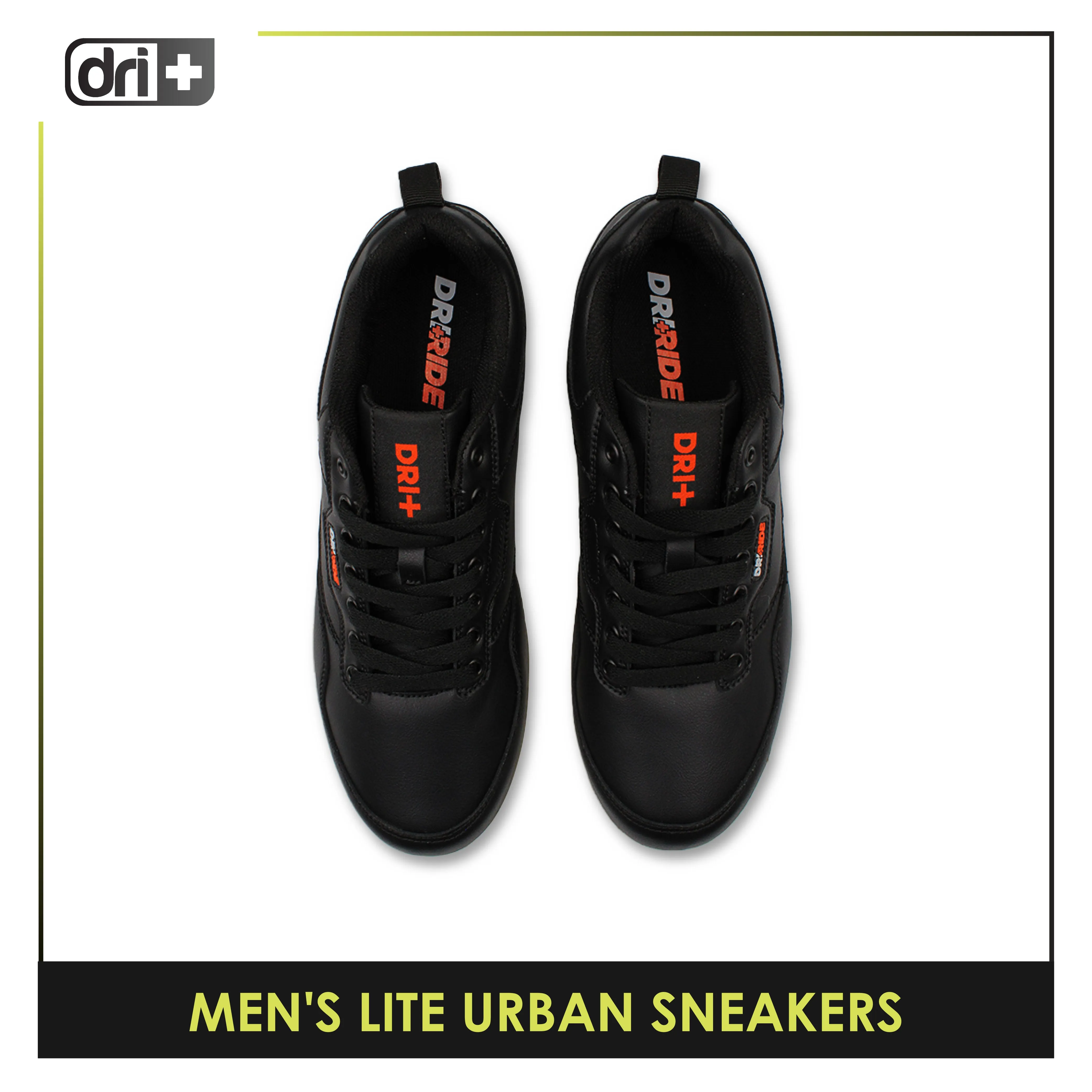 Dri Plus Men's DRI RIDE Lite Urban Suede Leather Low Cut Sneaker Shoes HDMH2402
