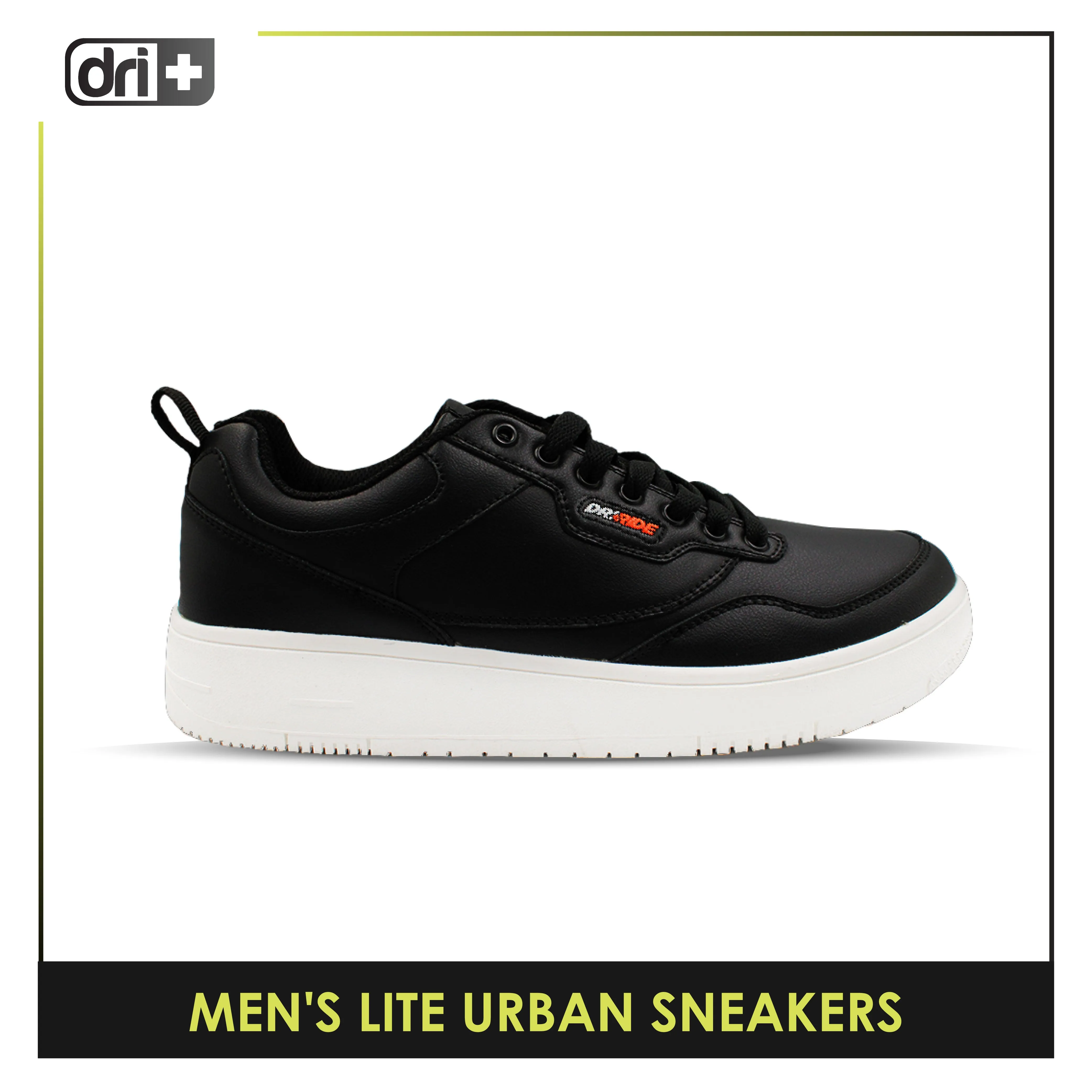 Dri Plus Men's DRI RIDE Lite Urban Suede Leather Low Cut Sneaker Shoes HDMH2402
