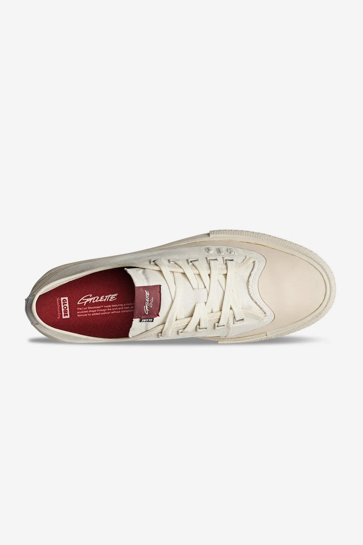 GLOBE Gillette Shoes Antique White