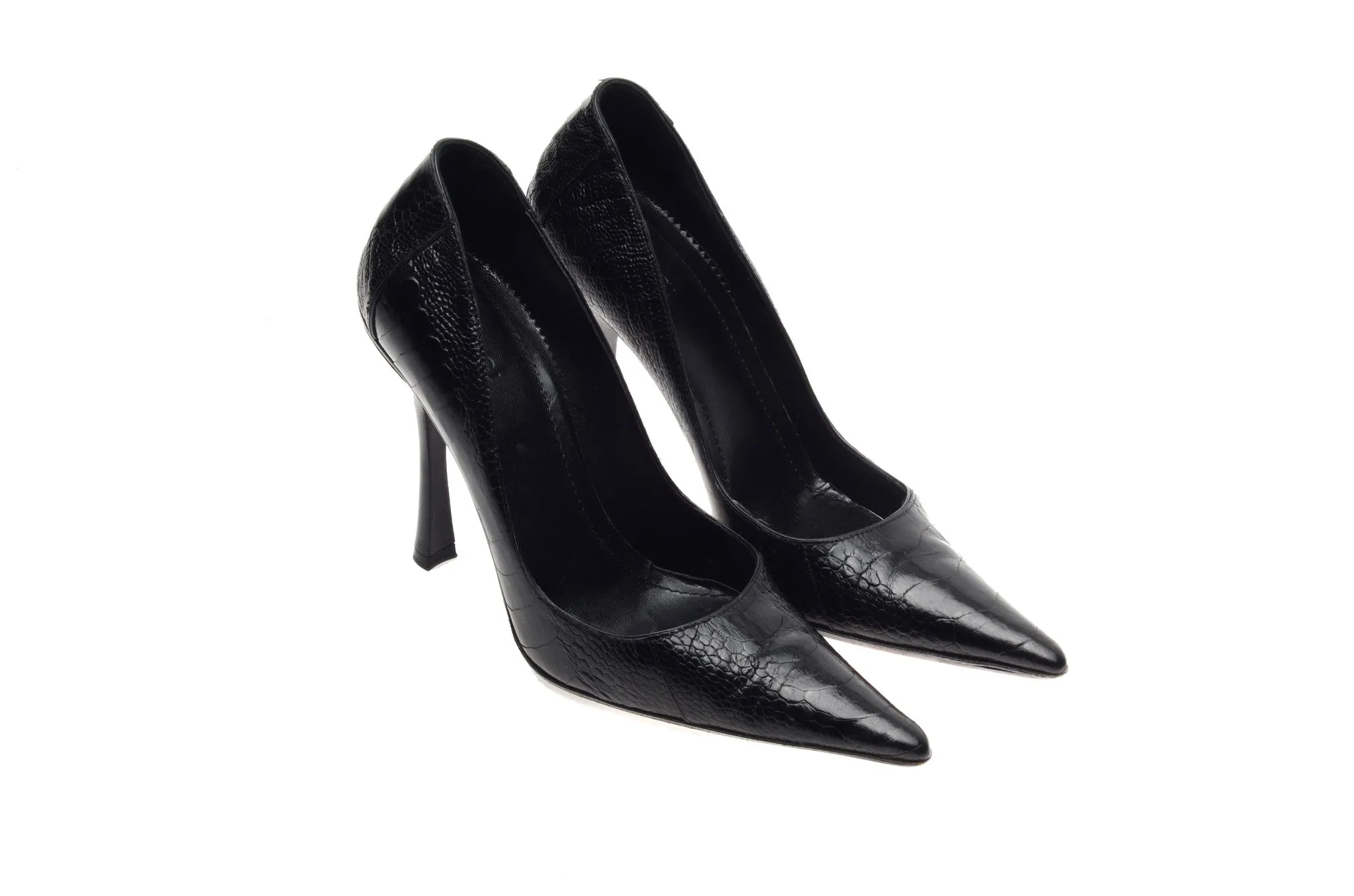 Iconic Tom Ford For Gucci Ostrich pointed pumps- IT 38