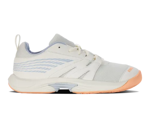 K-Swiss Kids Speed Trac Star White White Onyx Peach Fuzz Shoes