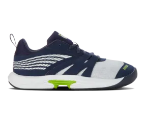 K-Swiss Kids Speed Trac White Peacoat Lime Green Shoes