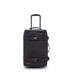Kipling Aviana Small Rolling Carry-On Luggage - Black Noir