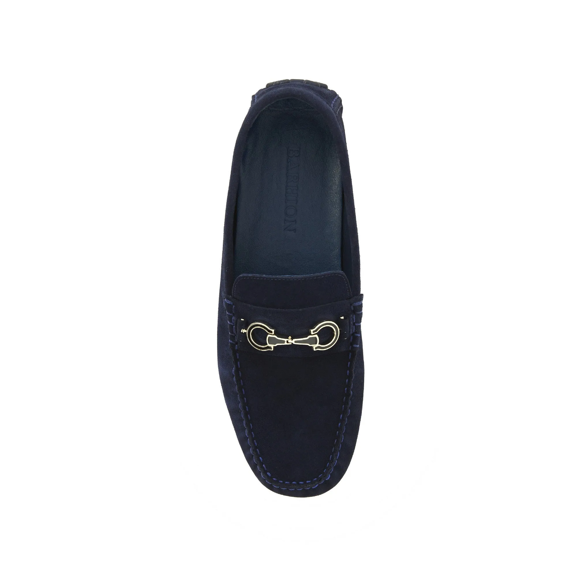 Men's Suede Calf Leather Handmade Driving Shoes M9002