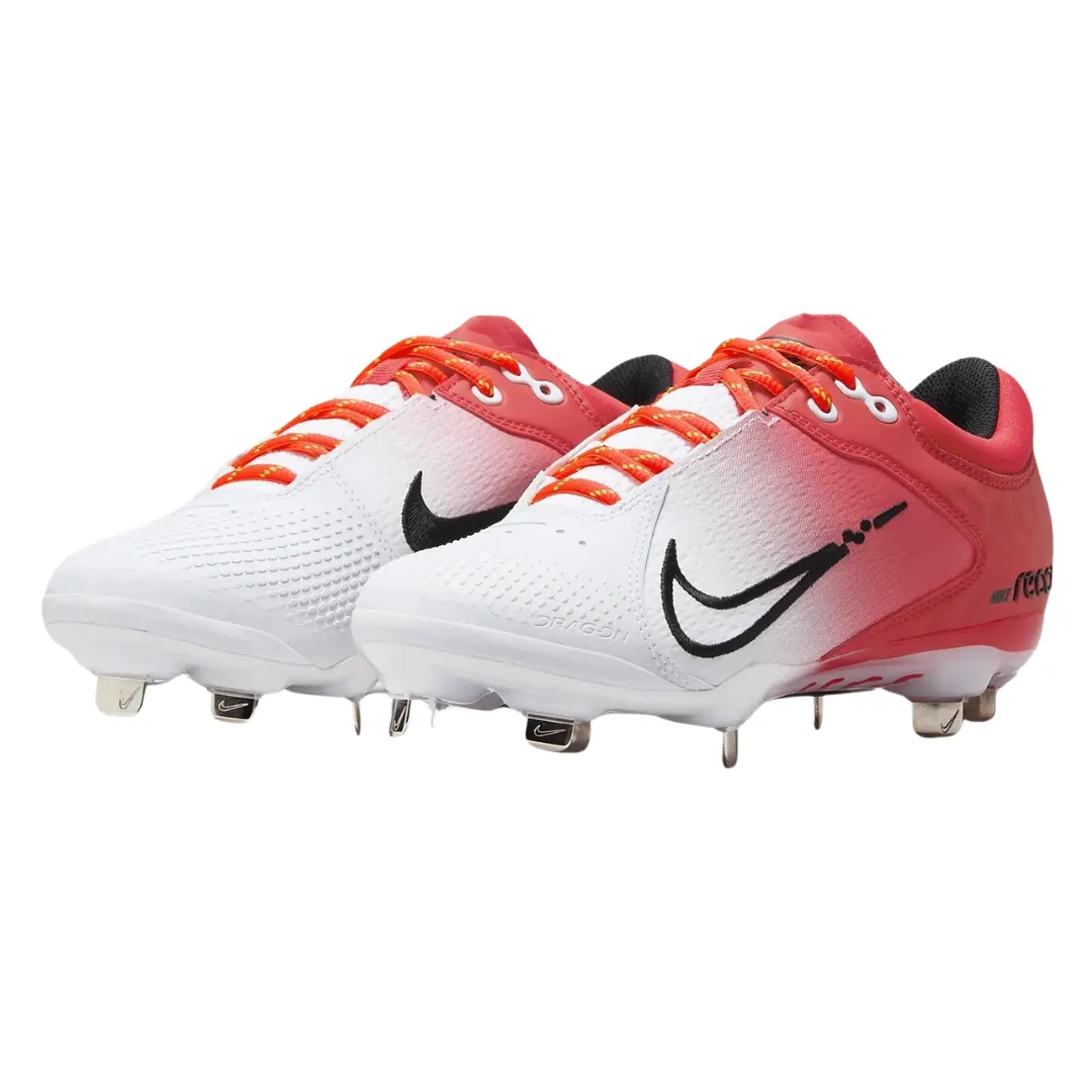 Nike - Women's Hyperdiamond 4 Elite 'University Red Black' - University Red / White / Volt / Black