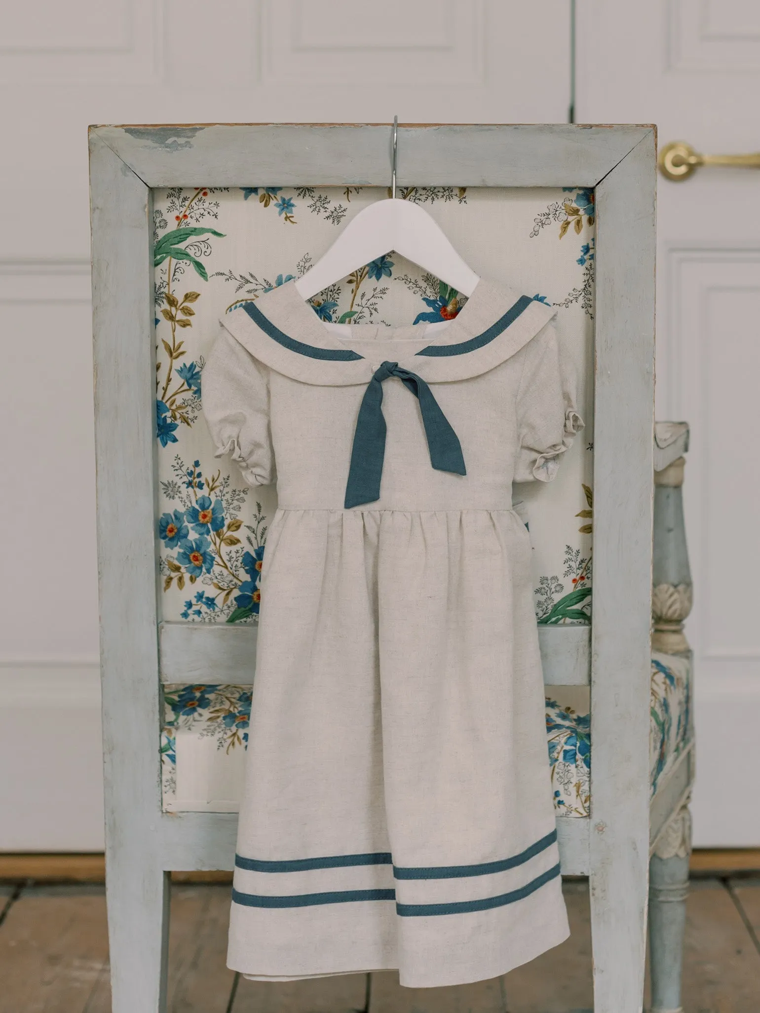 Oatmeal Cordelia Girl Dress