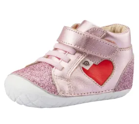 Old Soles Girl's My-Heart Pave Sneakers, Glam Pink
