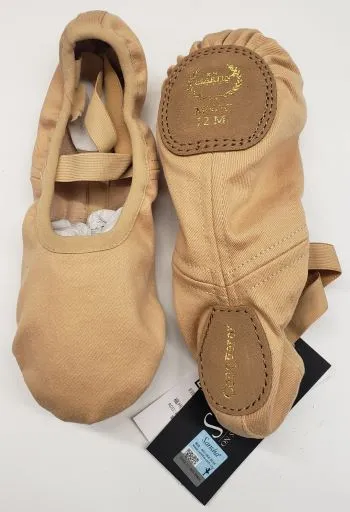 Poetry -- Canvas Split Sole Ballet -- Flesh