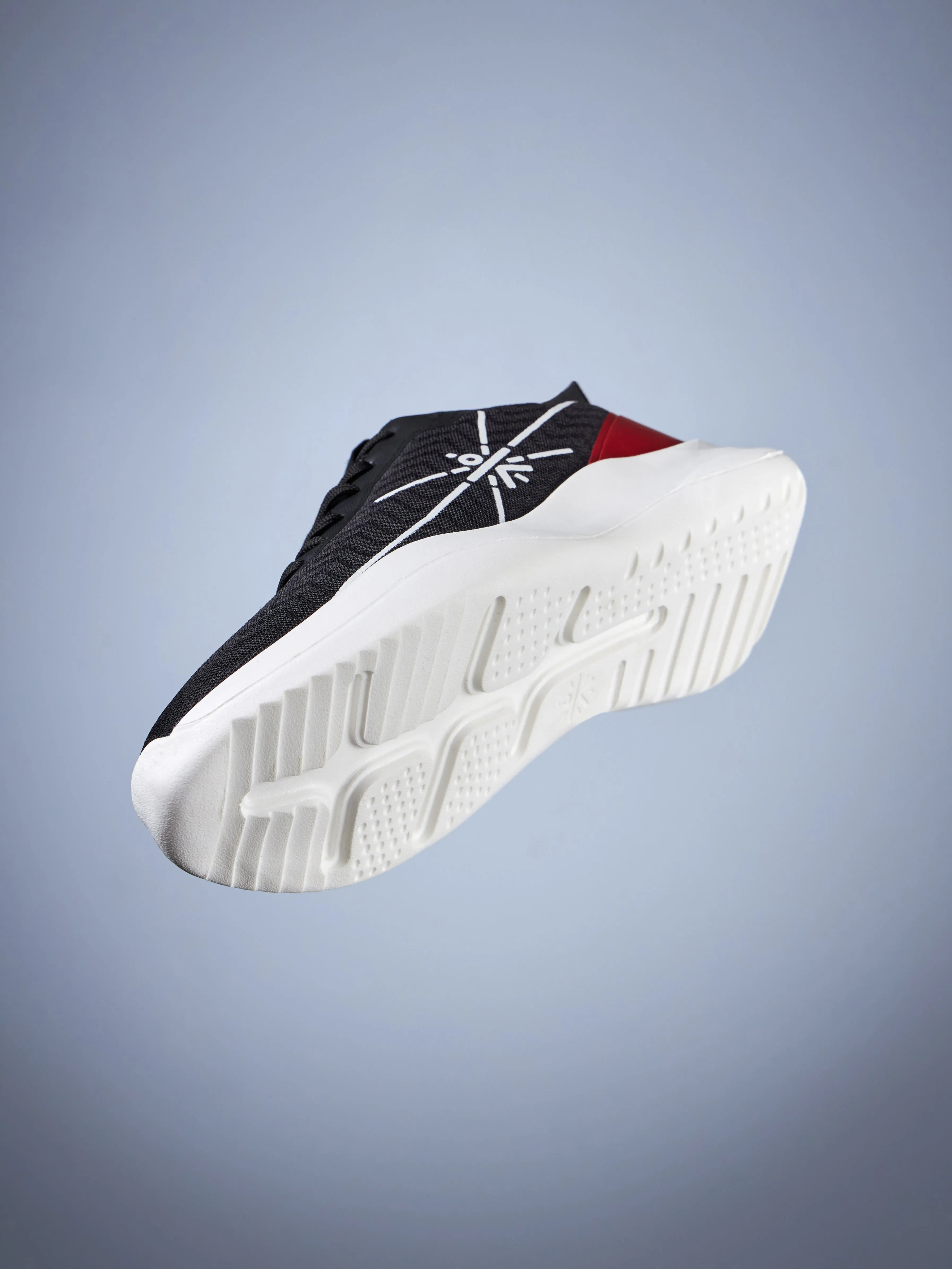 Racer Men Running Shoes - Black/Red