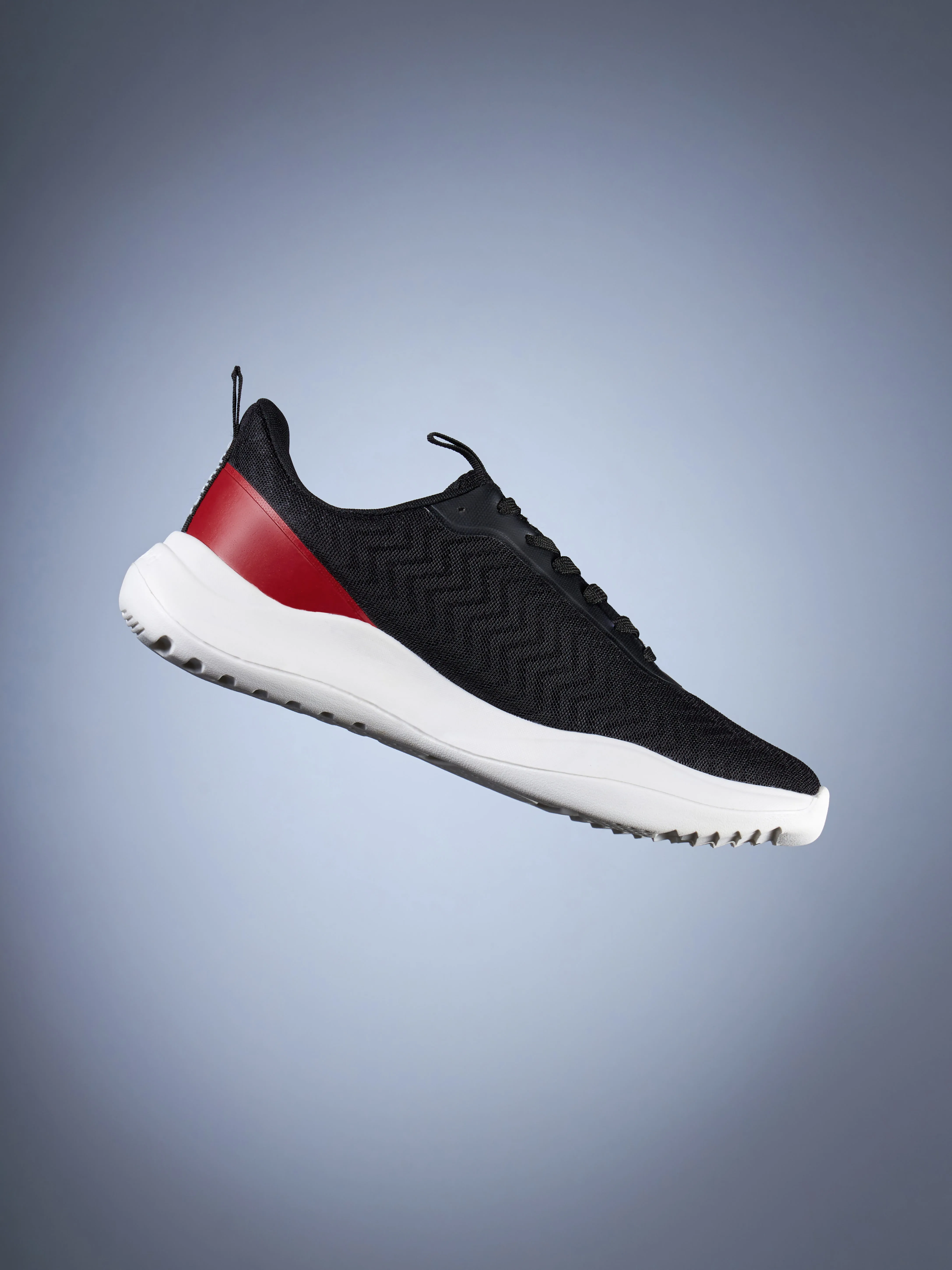 Racer Men Running Shoes - Black/Red