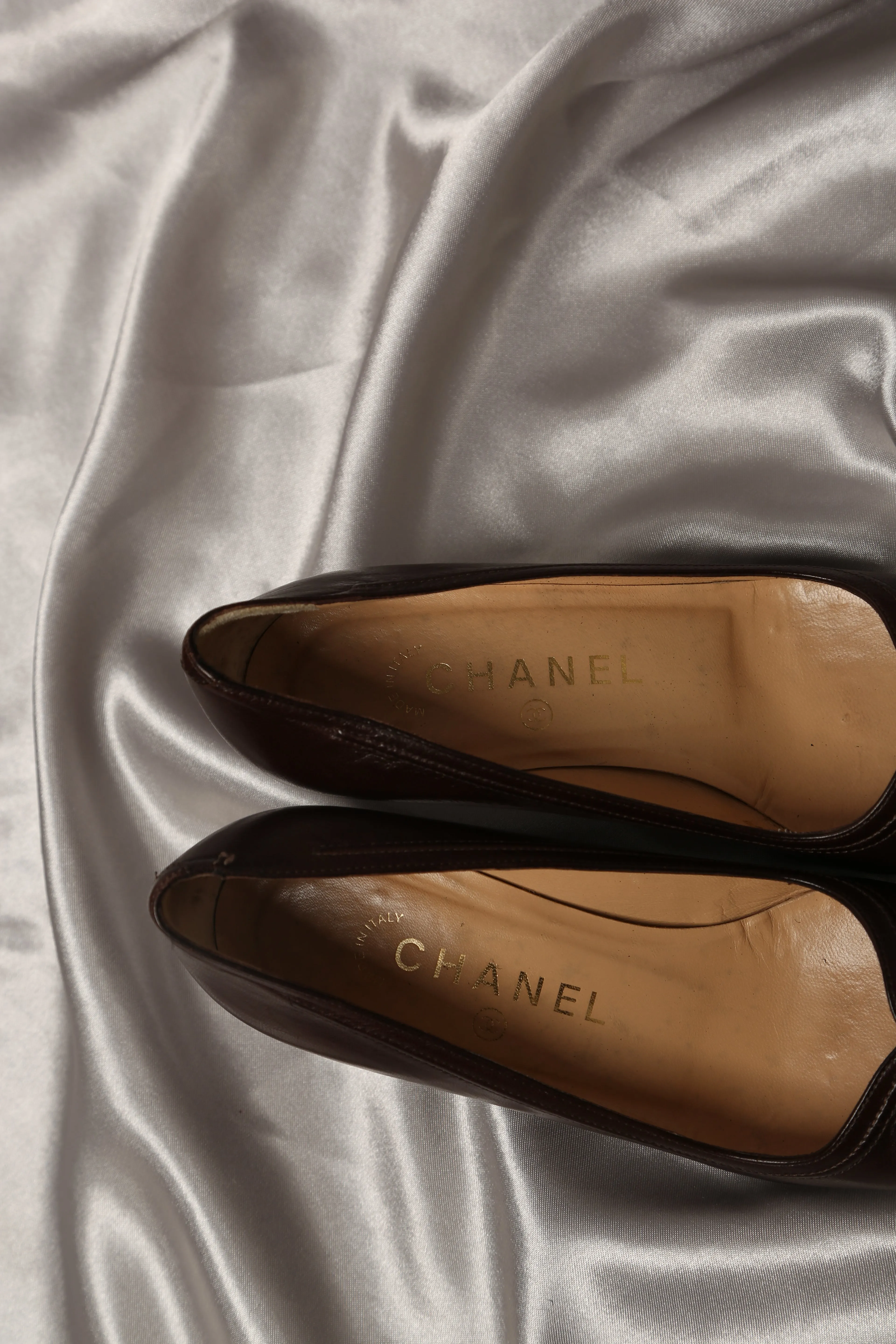 Rare Brown CHANEL Heels