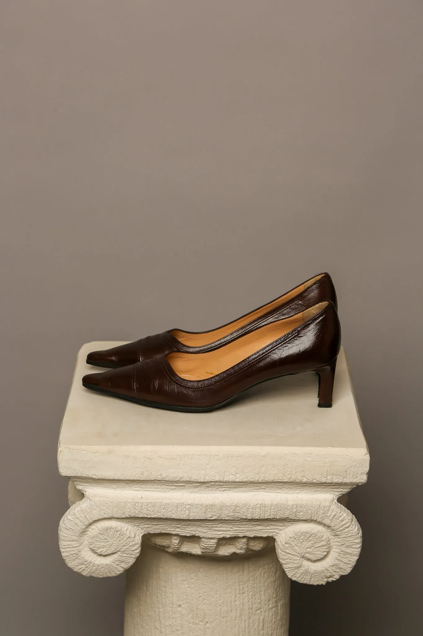 Rare Brown CHANEL Heels