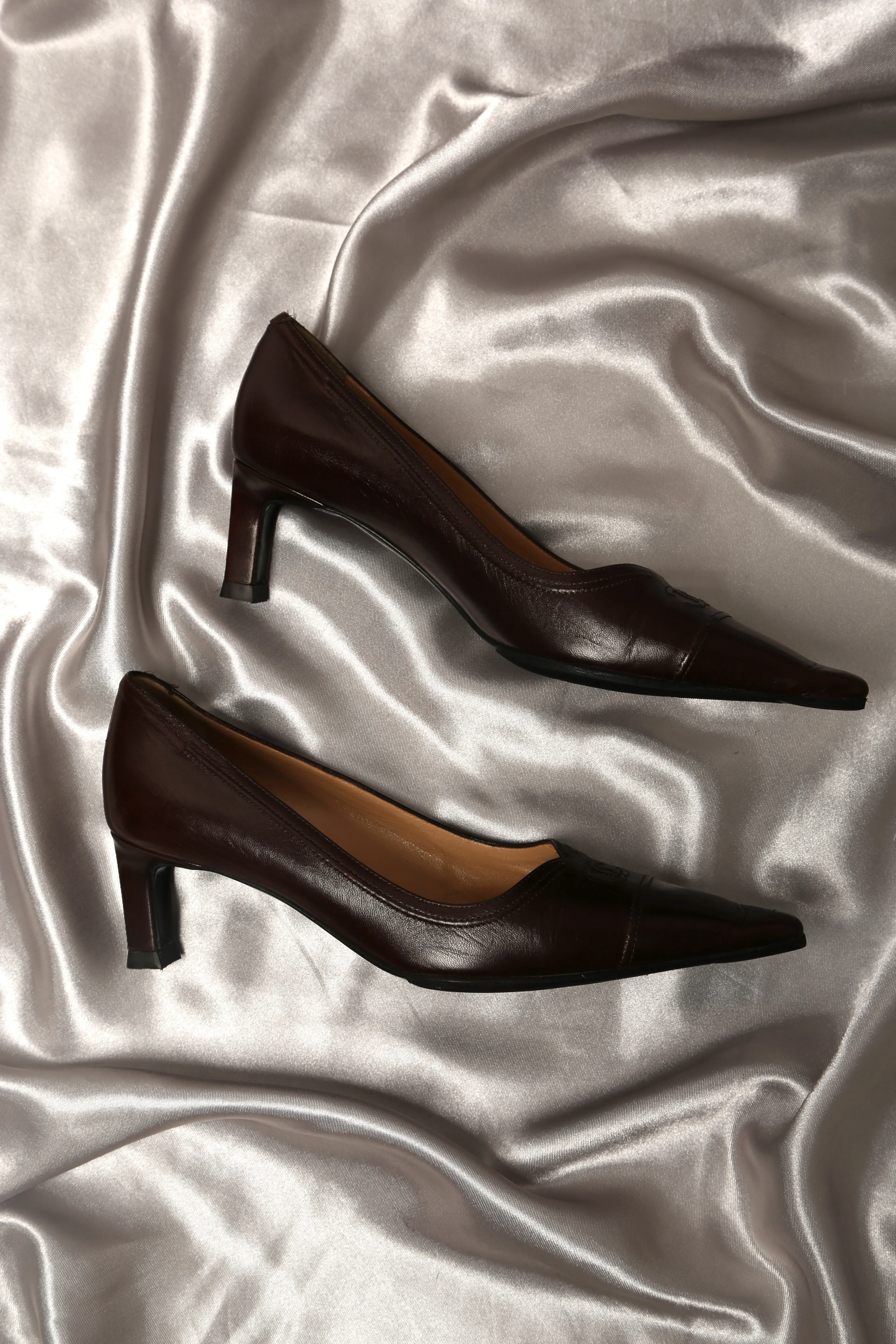 Rare Brown CHANEL Heels