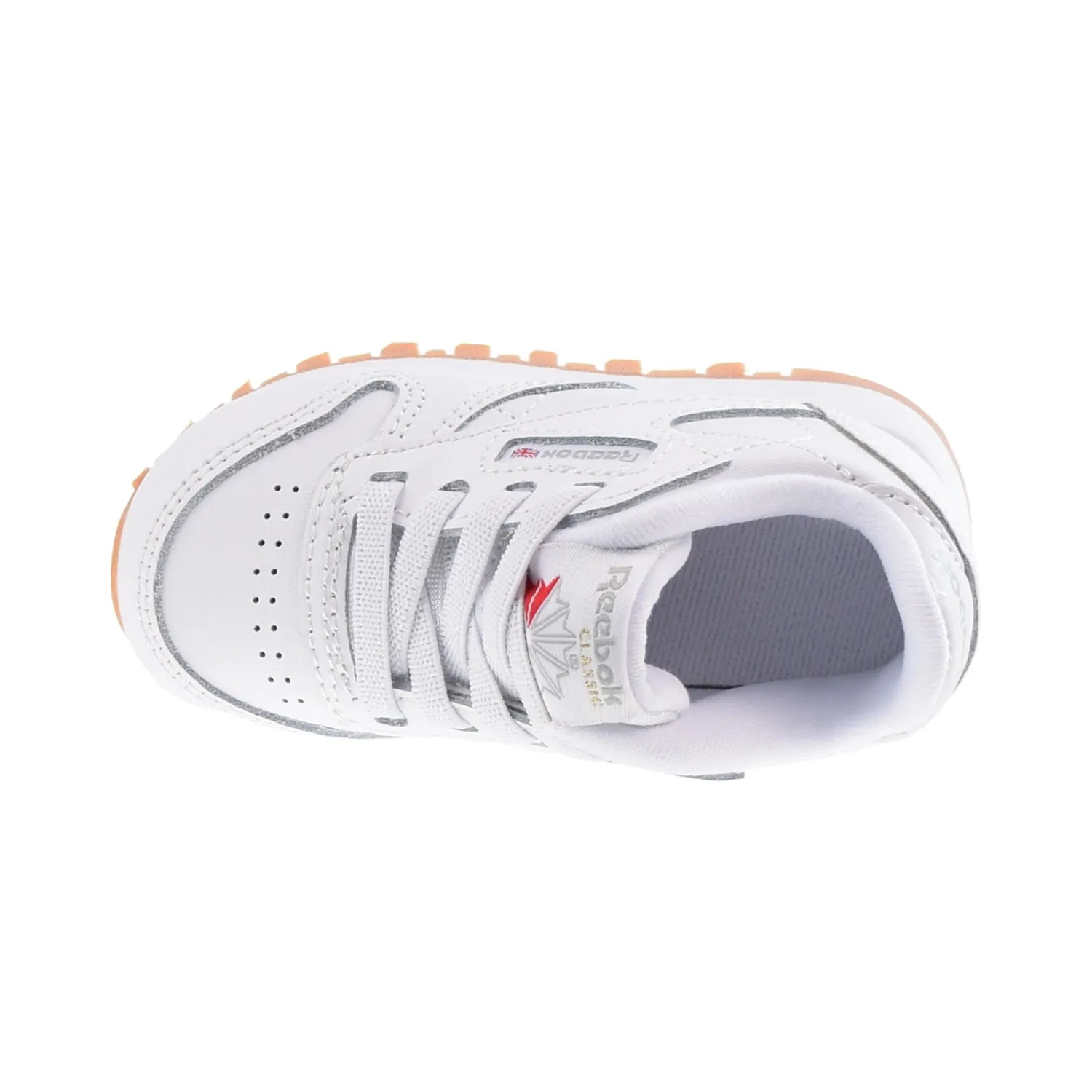 Reebok Classic Leather Toddlers Shoes White-Gum