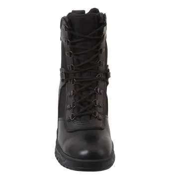 Rothco Forced Entry Tactical Boot With Side Zipper - 8 Inch  / Black