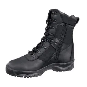 Rothco Forced Entry Tactical Boot With Side Zipper - 8 Inch  / Black
