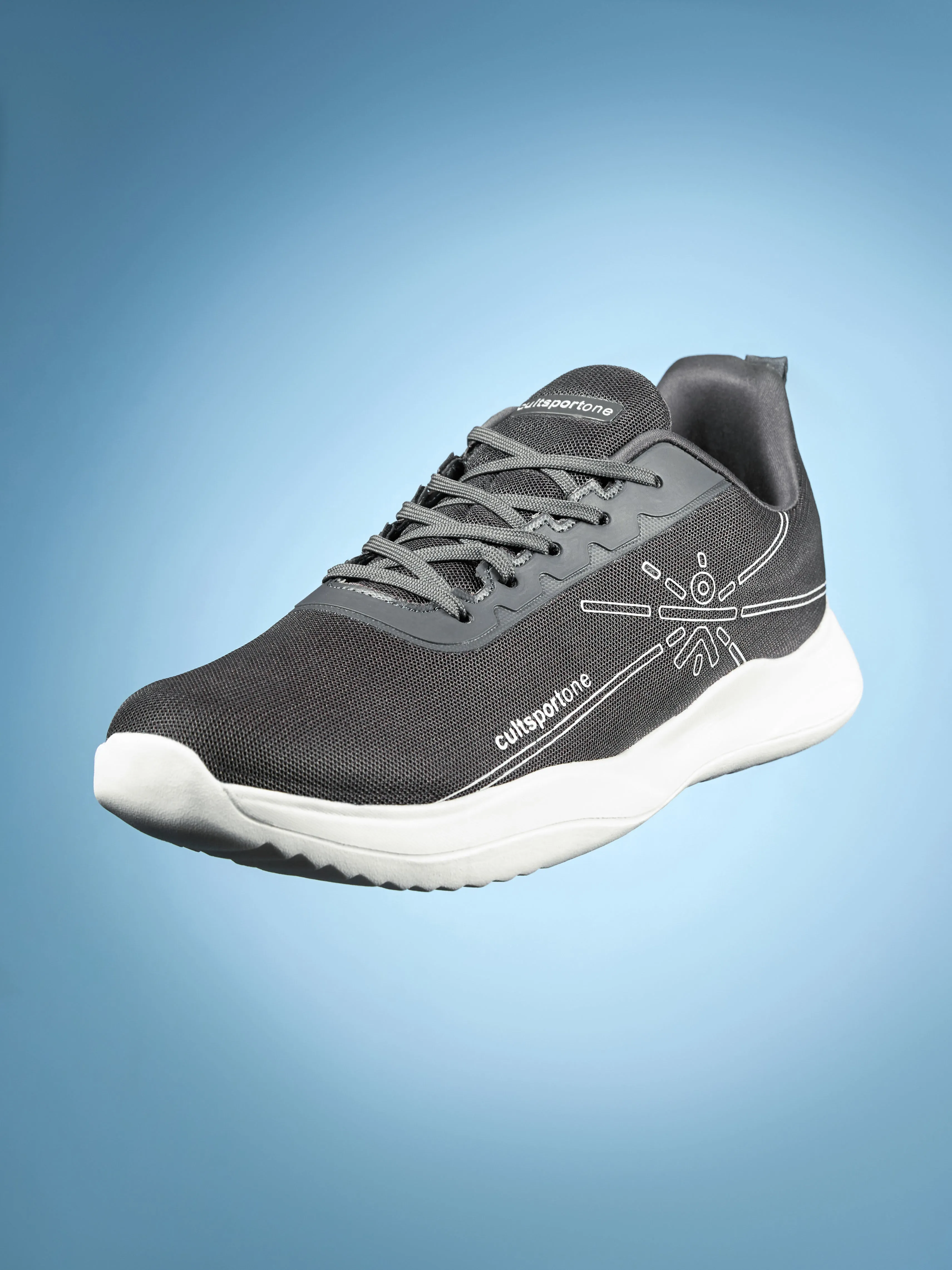 Rush Men Running Shoes - Dark Grey