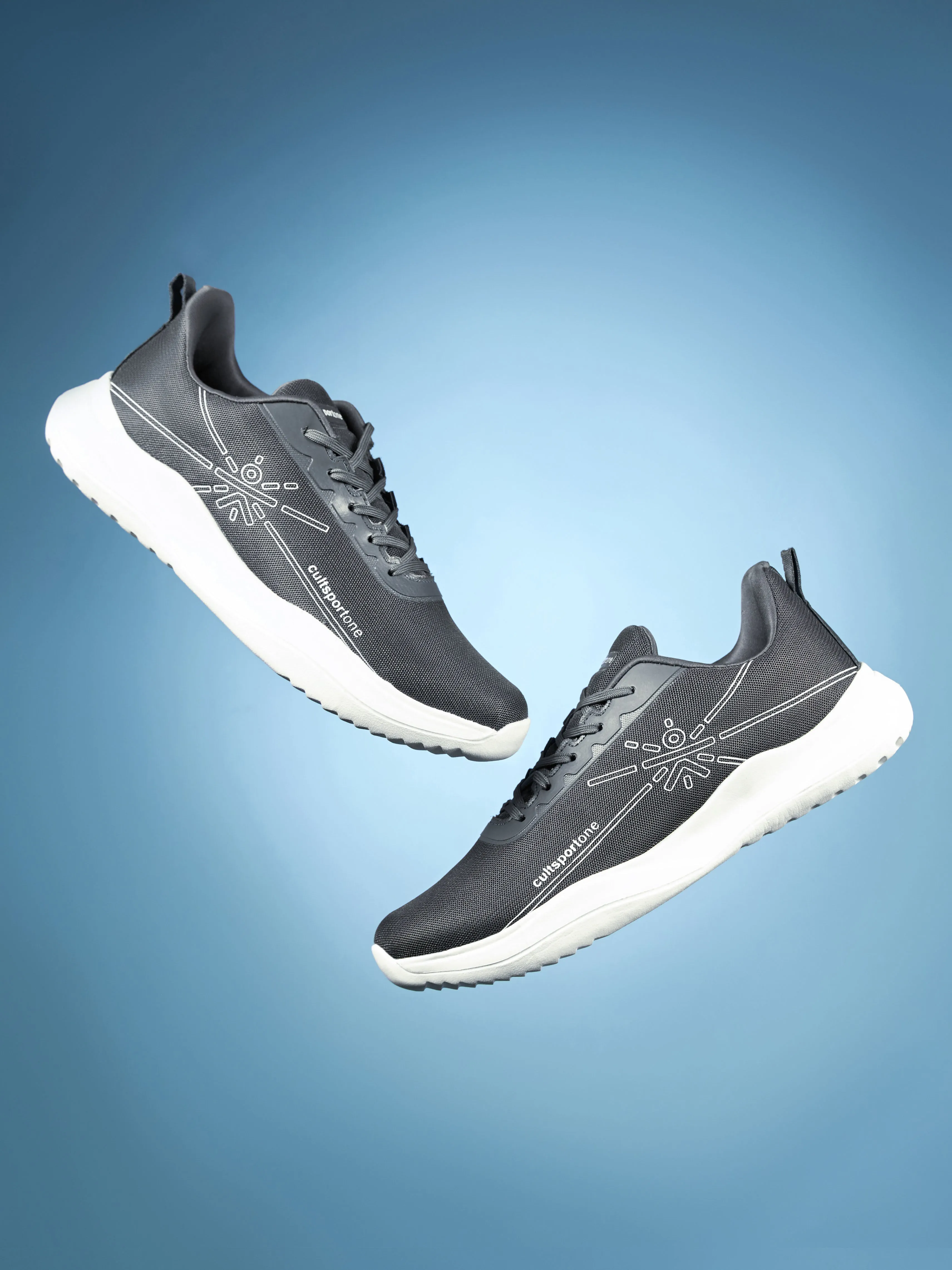 Rush Men Running Shoes - Dark Grey
