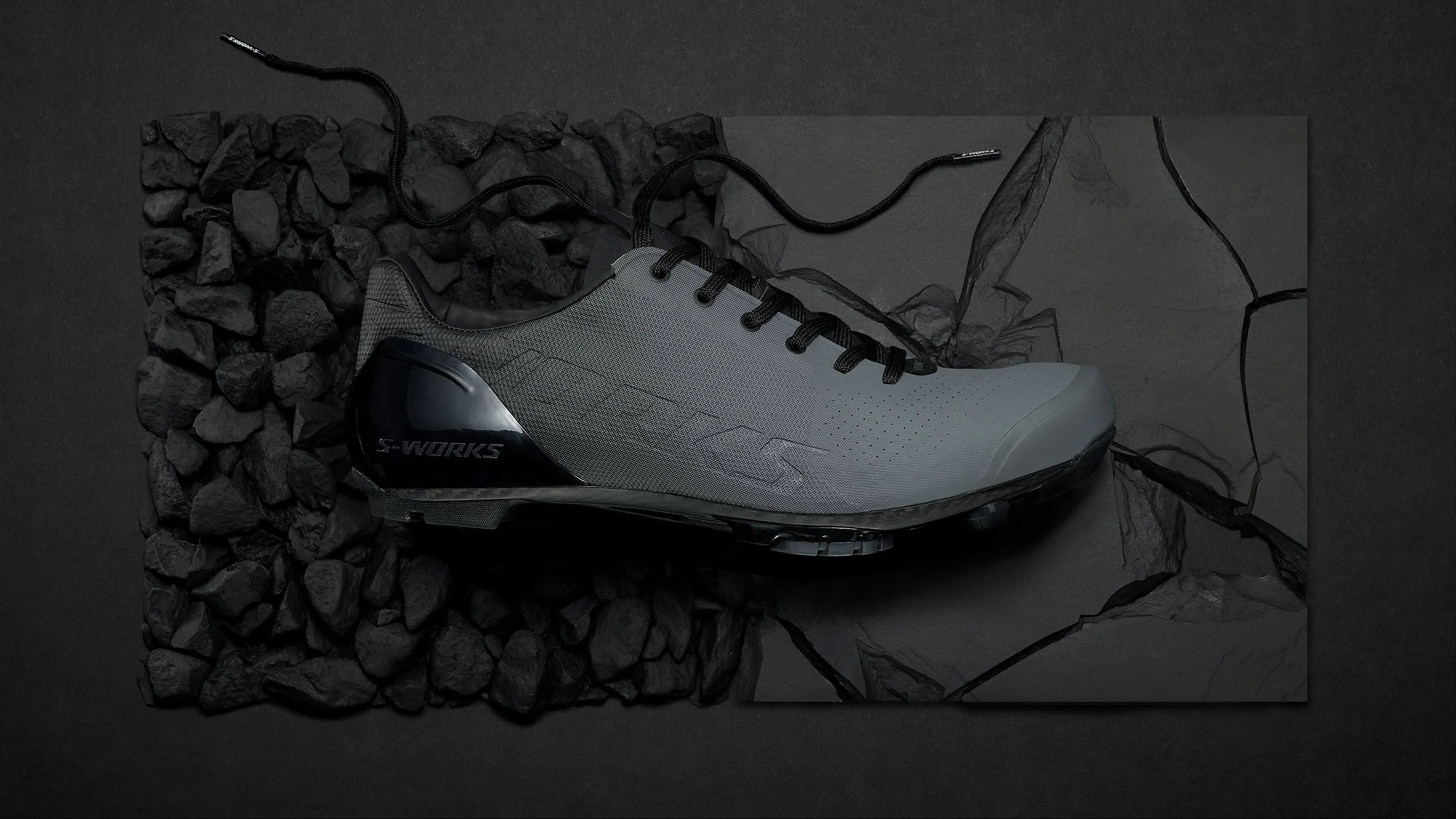 S-WORKS RECON LACE GRAVEL SHOES - BLACK