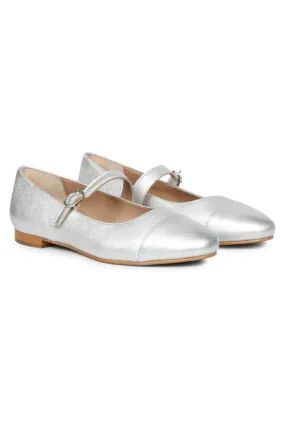 Saint G - Garlen Flat Ballerinas Footwear - Silver