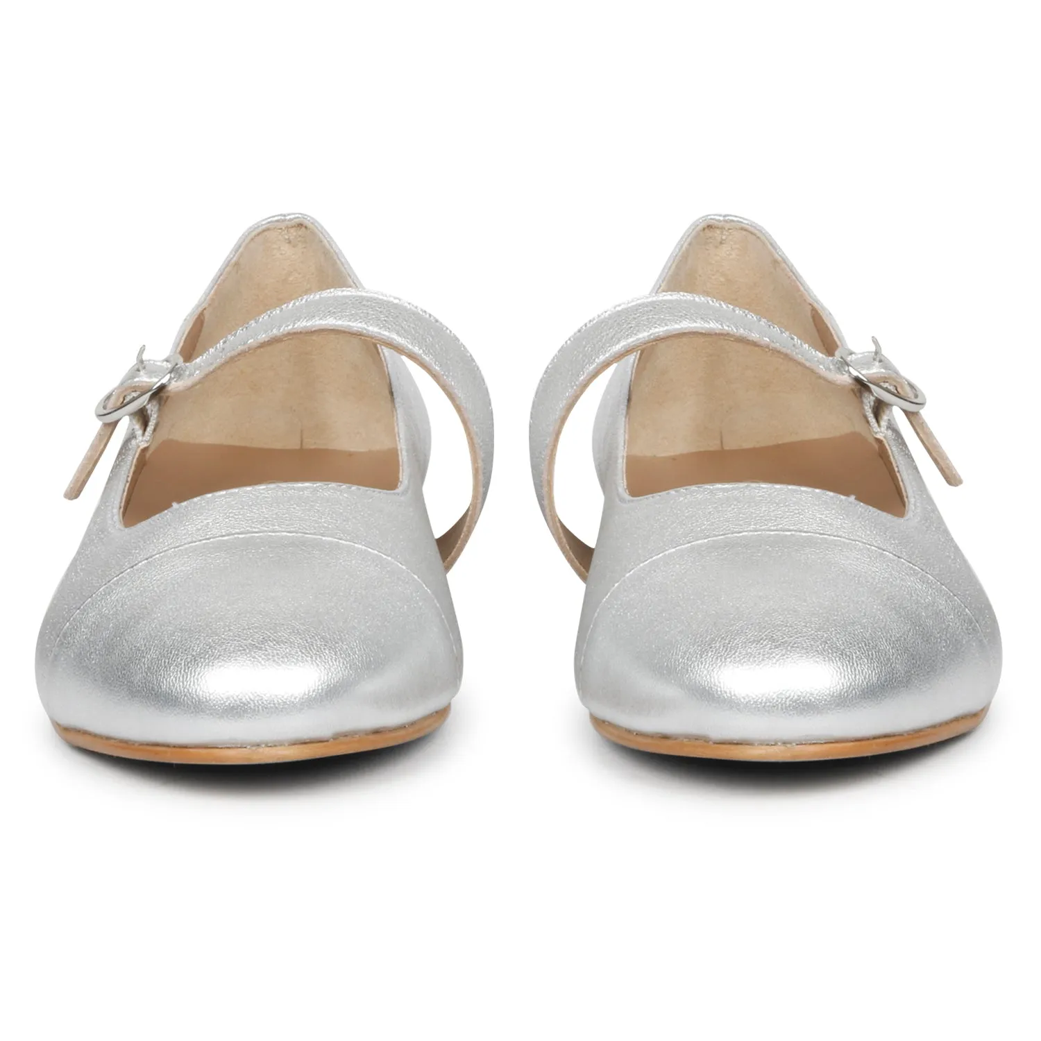 Saint G - Garlen Flat Ballerinas Footwear - Silver
