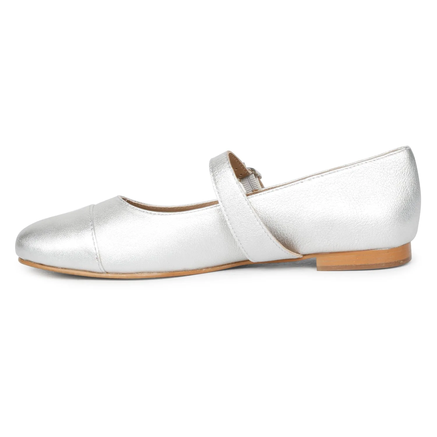 Saint G - Garlen Flat Ballerinas Footwear - Silver