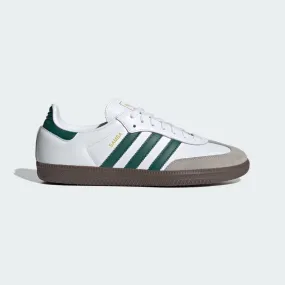 Samba OG Shoes (Cloud White   Collegiate Green   Clear Granite)